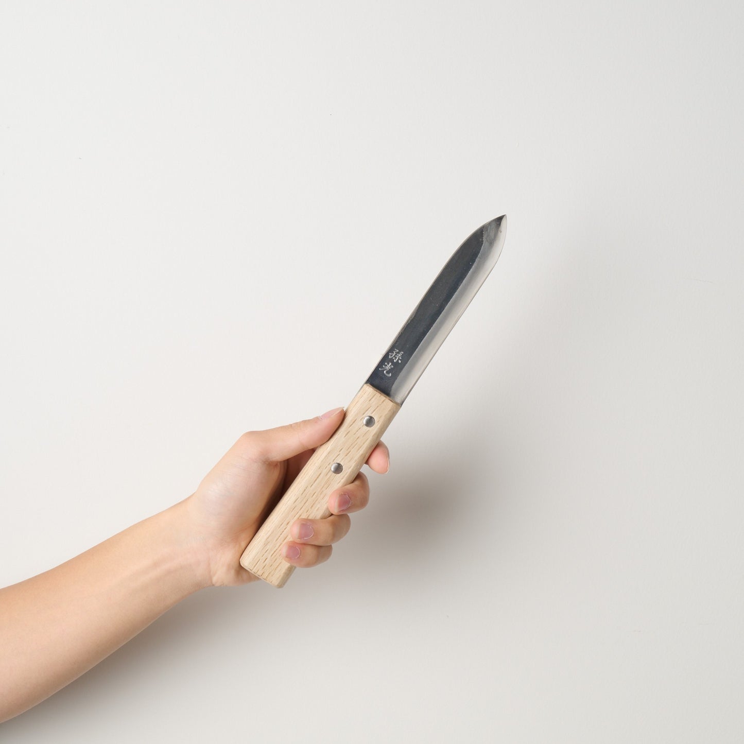 ふくべ鍛冶|能登マキリ(孫光)|万能アウトドアナイフ|135mm