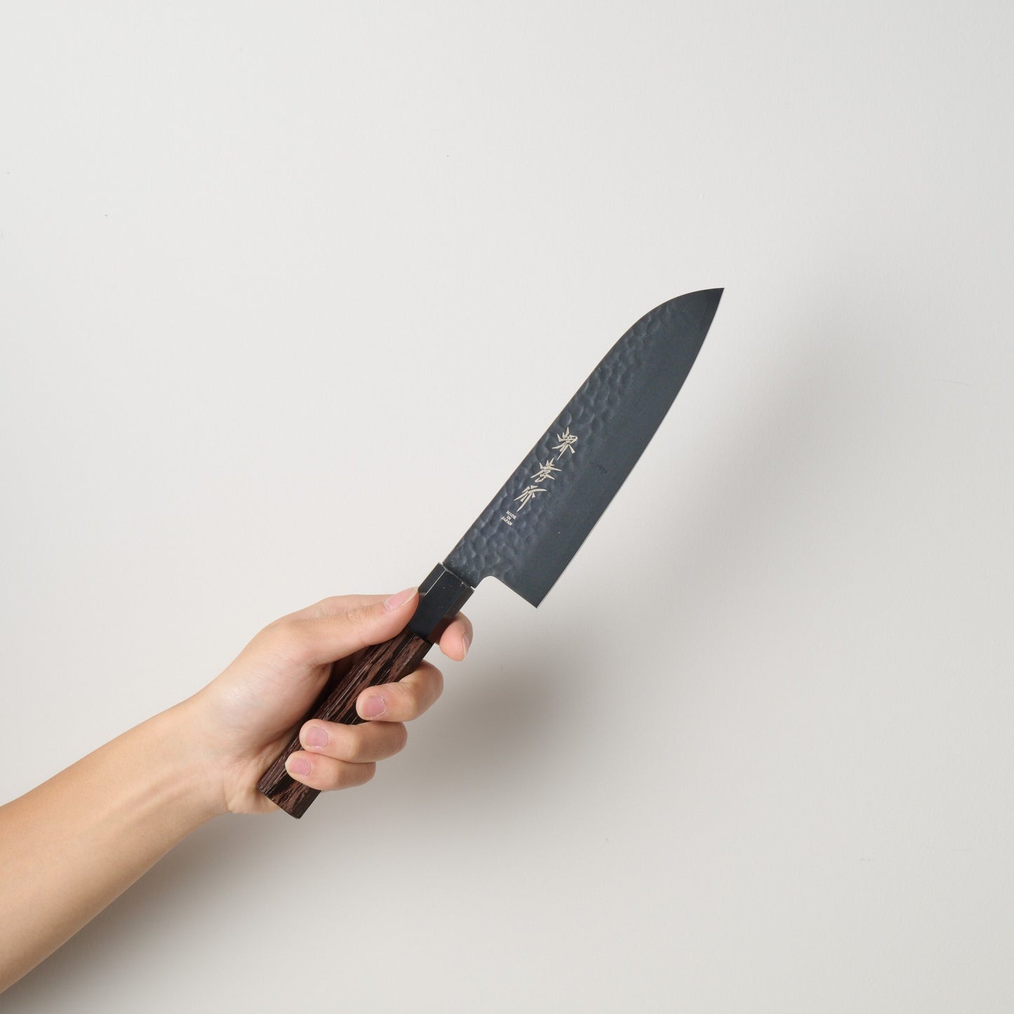 堺孝行|黒影|和三徳包丁|170mm|ウェンジ水牛