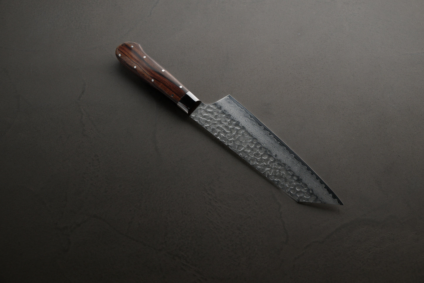 堺孝行|33層槌目ダマスカス杉原モデル|剣型牛刀| 190mm|デザートアイアンウッド