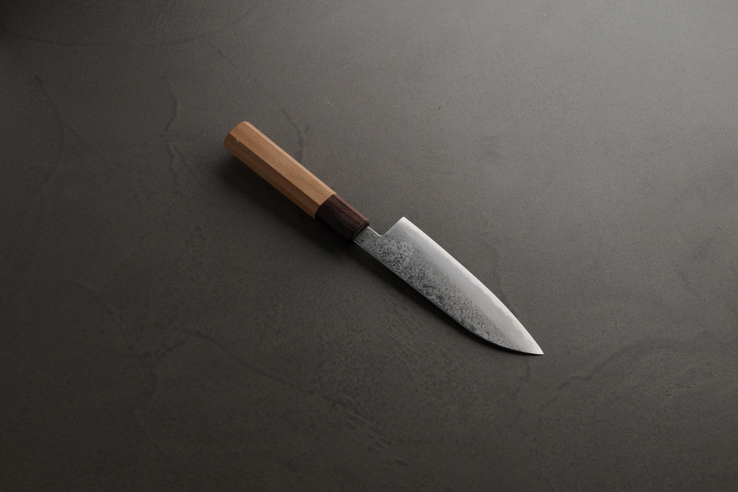 ふくべ鍛冶|16層ダマスカス三徳包丁|130mm|VG10