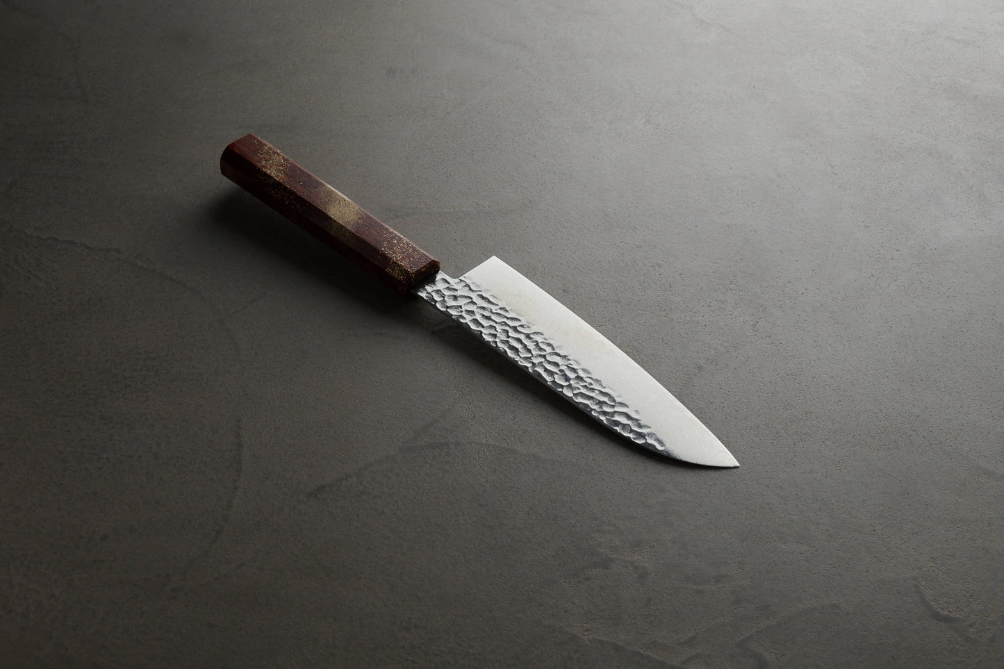 堺孝行|33層ダマスカス樫漆|和三徳包丁|170mm|星連