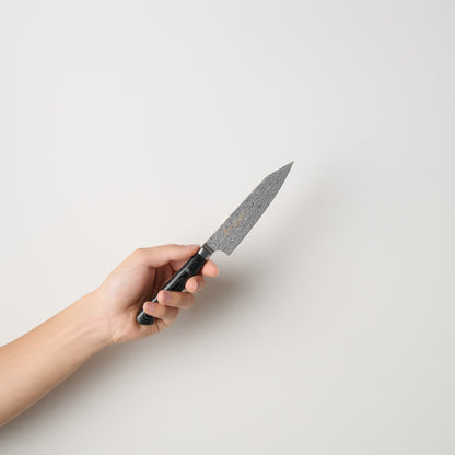 堺孝行｜コアレスダマスカス｜剣型ペティ｜120mm｜マイカルタ