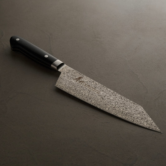 堺孝行｜コアレスダマスカス｜剣型牛刀｜190mm｜マイカルタ