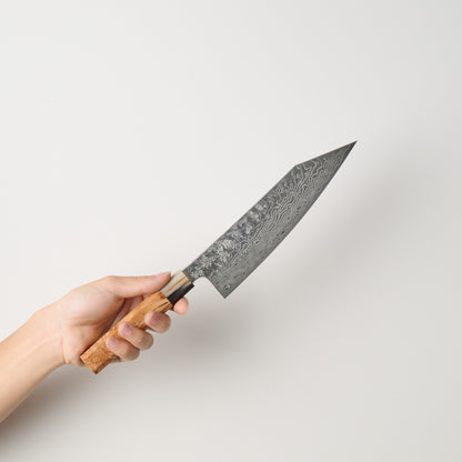 猿九｜焔雲｜牛刀｜210mm｜花梨瘤