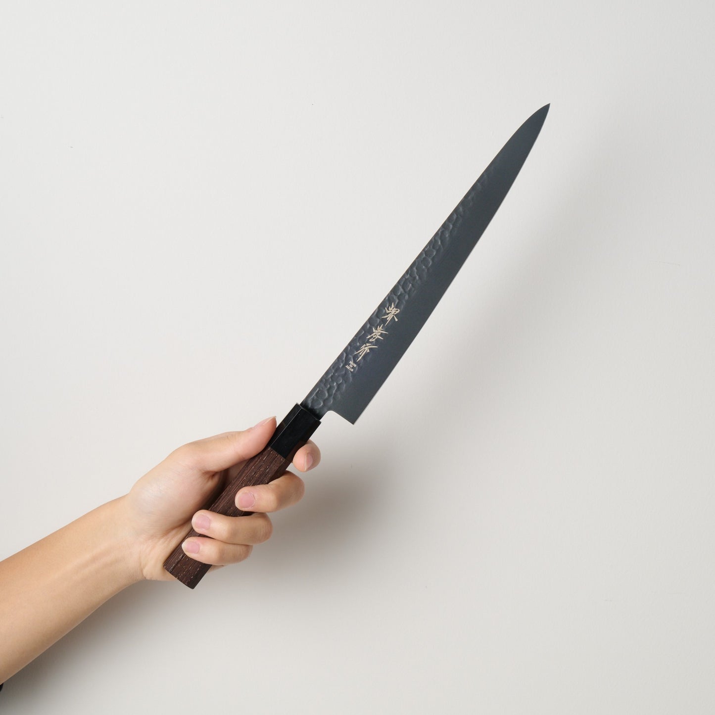 堺孝行｜黒影｜和筋引包丁｜240mm｜ウェンジ水牛