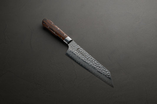 堺孝行｜33層槌目ダマスカス杉原モデル｜剣型牛刀｜ 190mm｜デザートアイアンウッド