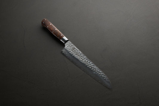 堺孝行｜33層槌目ダマスカス杉原モデル｜牛刀｜210mm｜デザートアイアンウッド