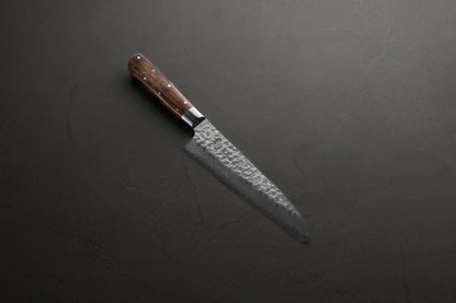 堺孝行｜33層槌目ダマスカス杉原モデル｜牛刀｜ 180mm｜デザートアイアンウッド