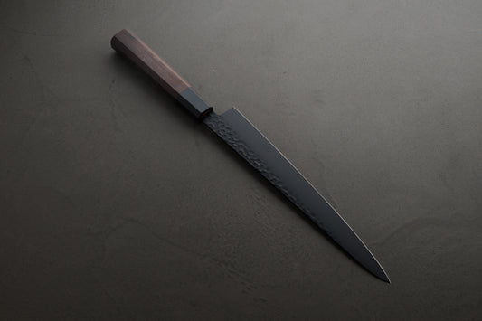 堺孝行｜黒影｜和筋引包丁｜240mm｜ウェンジ水牛