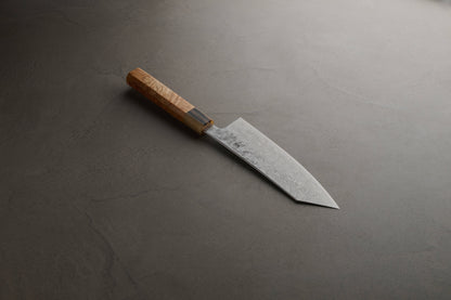 猿九｜焔雲｜三徳包丁｜180mm｜花梨瘤