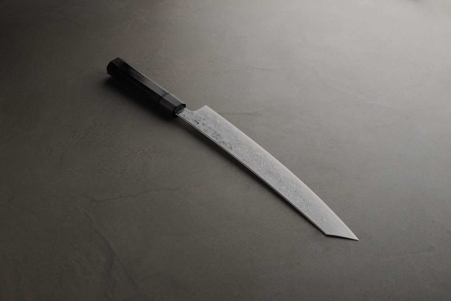 猿九｜焔雲｜筋引包丁｜270mm｜グレー合板