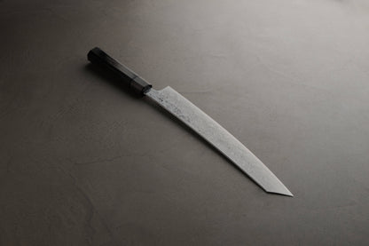 猿九｜焔雲｜筋引包丁｜270mm｜グレー合板