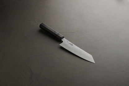 猿九｜焔雲｜三徳包丁｜165mm｜グレー合板