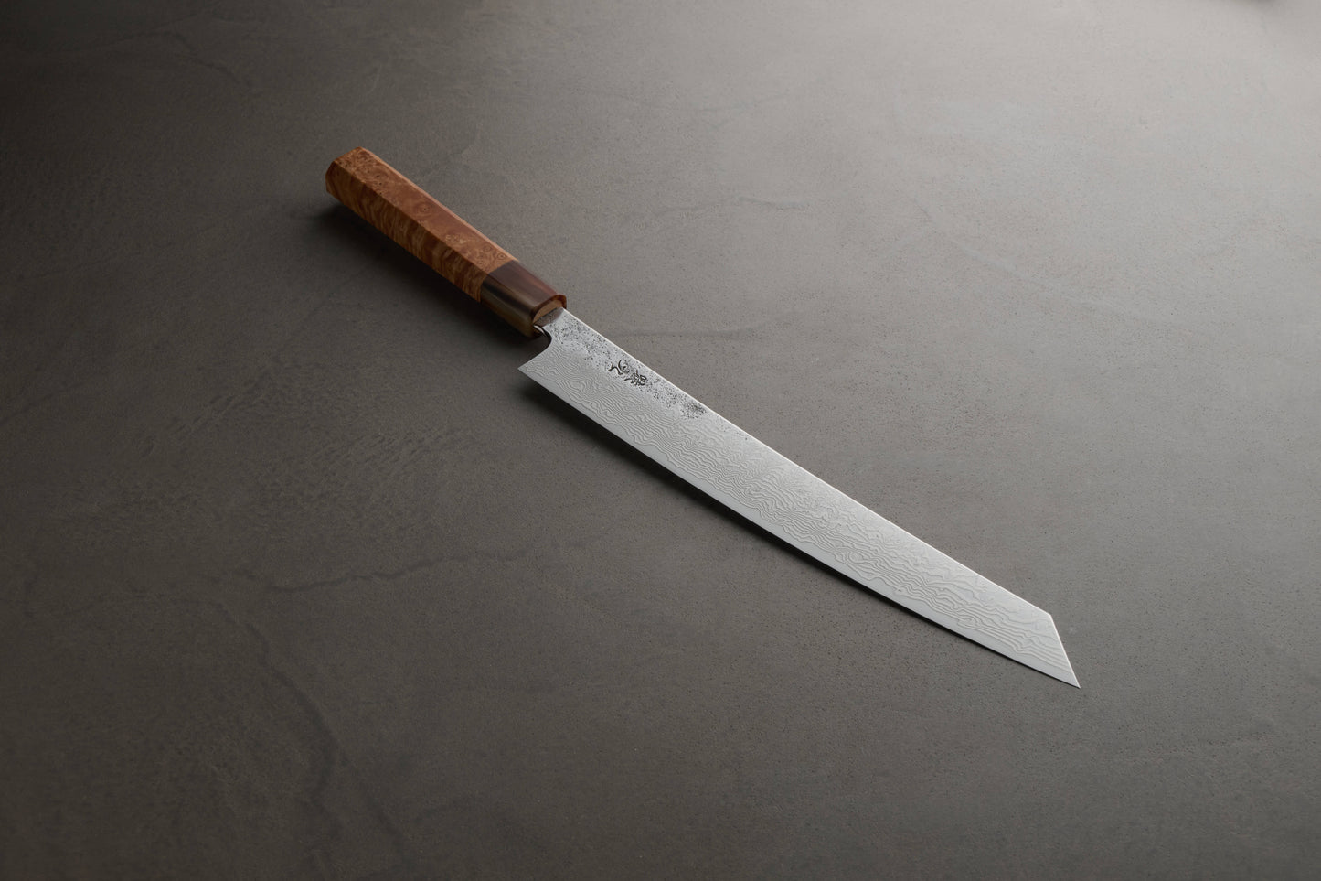 猿九｜焔雲｜筋引包丁｜270mm｜花梨瘤