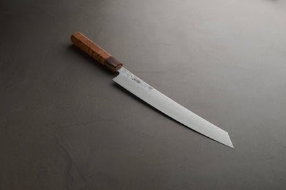 猿九｜焔雲｜筋引包丁｜270mm｜花梨瘤