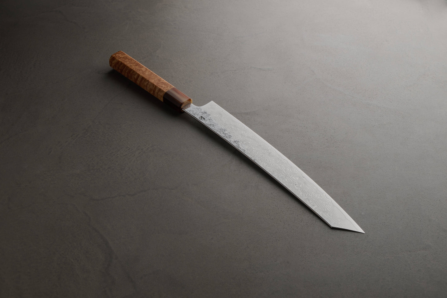 猿九｜焔雲｜筋引包丁｜270mm｜花梨瘤