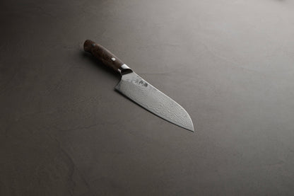 猿九｜敦盛｜三徳包丁｜180mm｜花梨瘤