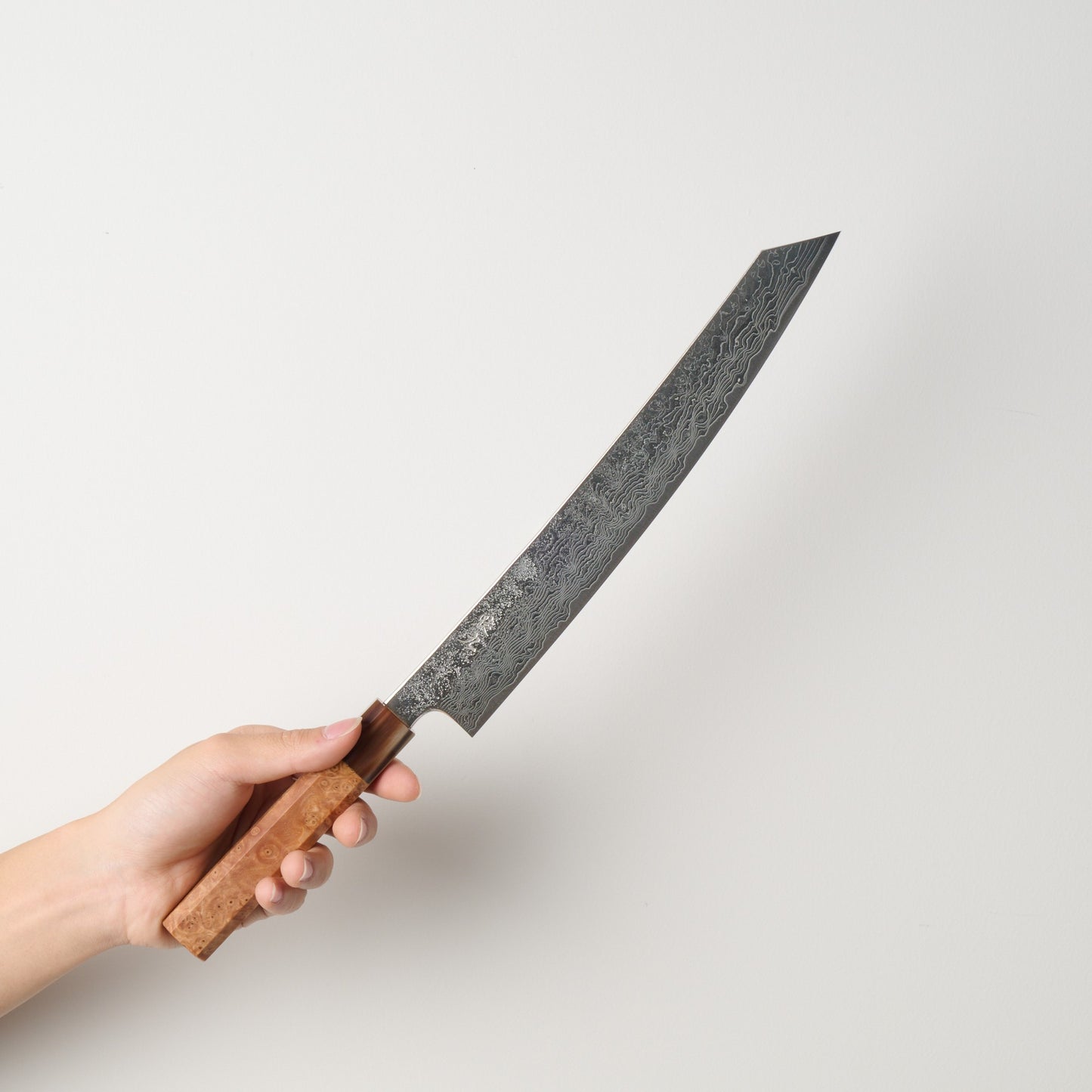 猿九｜焔雲｜筋引包丁｜270mm｜花梨瘤