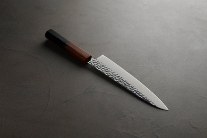 堺孝行｜33層ダマスカス樫漆｜和牛刀｜210mm｜焼漆莉