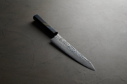 堺孝行｜33層ダマスカス樫漆｜和牛刀｜210mm｜彩宇