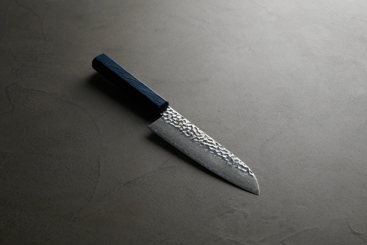 堺孝行｜33層ダマスカス樫漆｜和三徳包丁｜170mm｜彩石