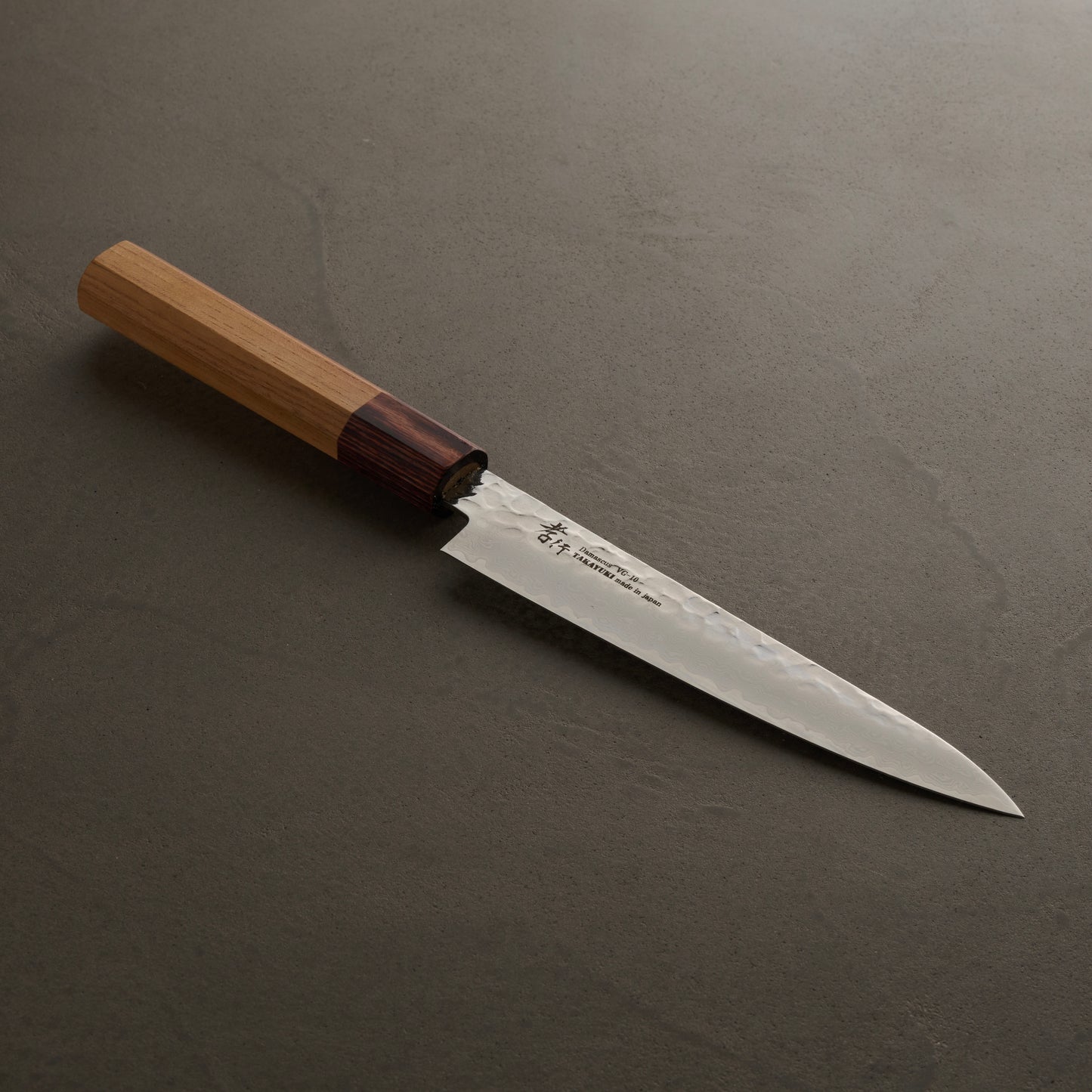 堺孝行｜33層槌目ダマスカス和式｜和ペテ｜180mm｜ケヤキ
