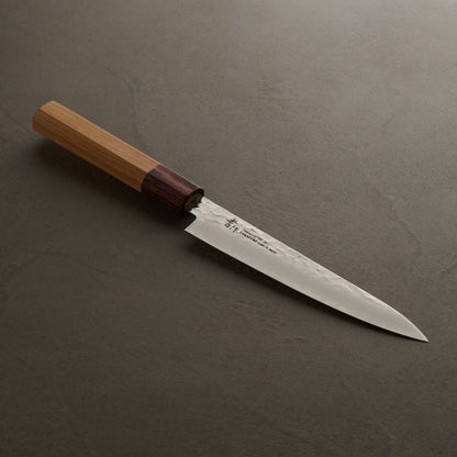 堺孝行｜33層槌目ダマスカス和式｜和ペテ｜180mm｜ケヤキ