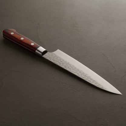 堺孝行｜33層槌目ダマスカス｜牛刀｜180mm｜マホガニ